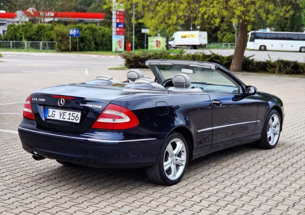 Mercedes-Benz CLK cena 28900 przebieg: 147000, rok produkcji 2005 z Gościno małe 742